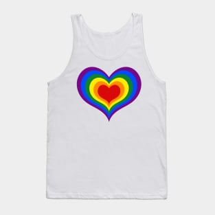 Hart Rainbow Tank Top